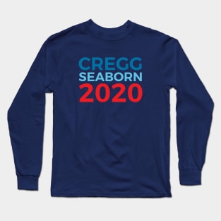 Cregg Seaborn 2020 Election The West Wing CJ Cregg Sam Seaborn T-Shirt Long Sleeve T-Shirt